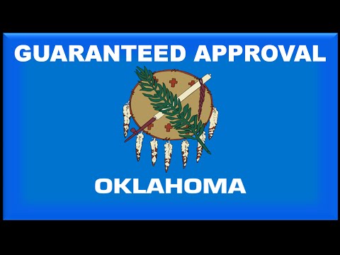 Oklahoma State Car Financing : No Down Payment No Cosigner Auto Loans for People with Bad Credit