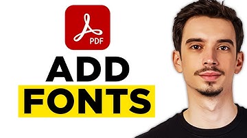 How To Add Fonts To Adobe Acrobat (2025) - Step by Step Tutorial