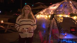 New dome dining spot in Medford keeps customers warm and distanced