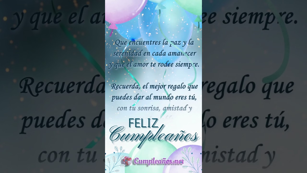 Miniatura de vídeo de cumpleaños  General, Bonita