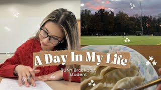A day in the life of a SUNY Brockport student