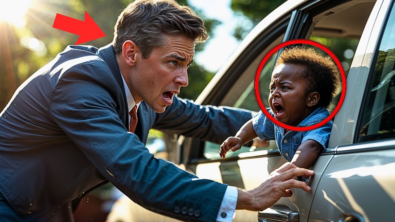 Millionaire Saves Baby Trapped in a Car, Next Day Something Happens ...