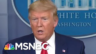 ‘The Shelves Were Empty’: Trump Blames Obama Administration For Lack Of Medical Supplies | MSNBC