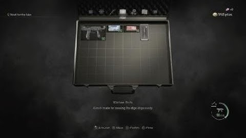 Resident Evil 4 Chainsaw Demo (secret) - How to unlock TMP submachine gun and a new kitchen knife