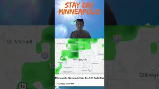 Minneapolis Weather Forecast Thursday August 20 2026 Evening Thunderstorms Possible