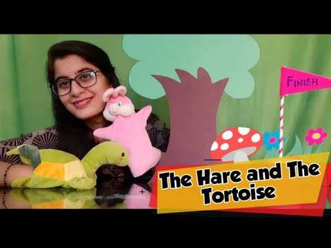 The Hare and The Tortoise using Puppets | Virtual Session Storytelling