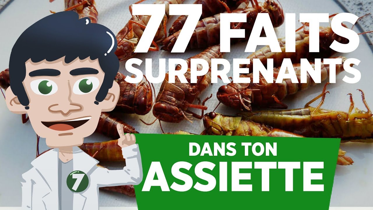 77 FAITS SURPRENANTS SUR LA NOURRITURE !!