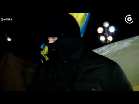 კიევში სპეცრაზმი აქციის მონაწილეების დაშლას ცდილობს