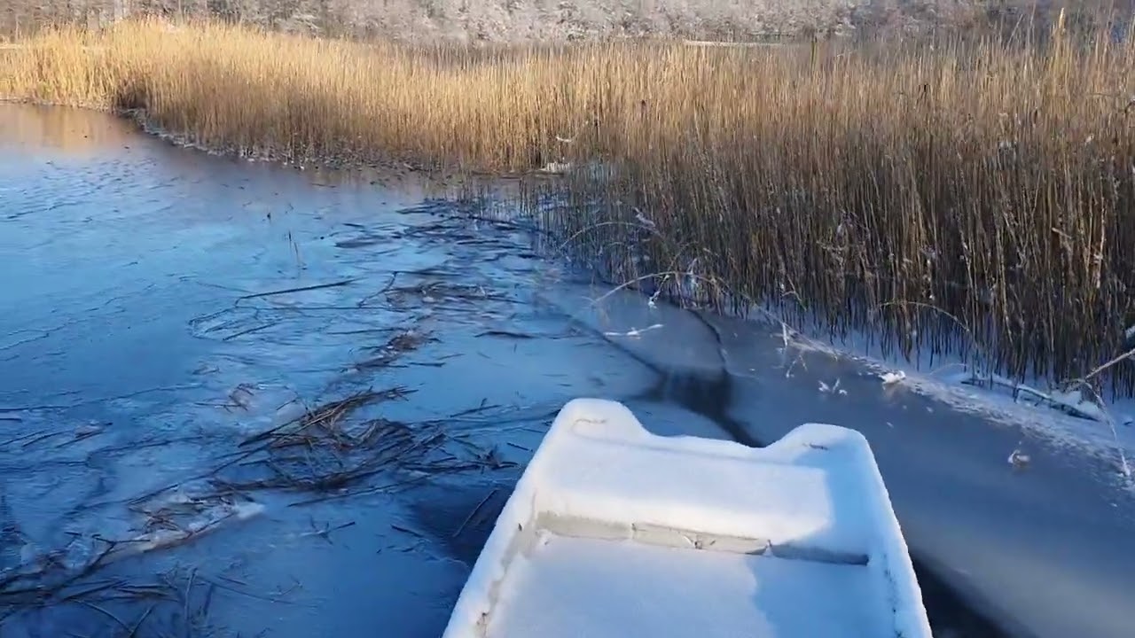 Sasek Wielki zamarza  6 styczeń 2024 r.