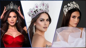 2020 Miss Universe - Top 3 [Mexico - Brazil - Peru]