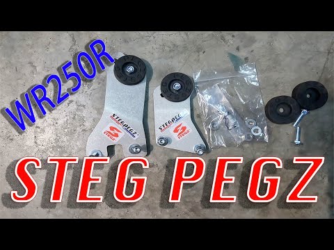Steg Pegz WR250R Install