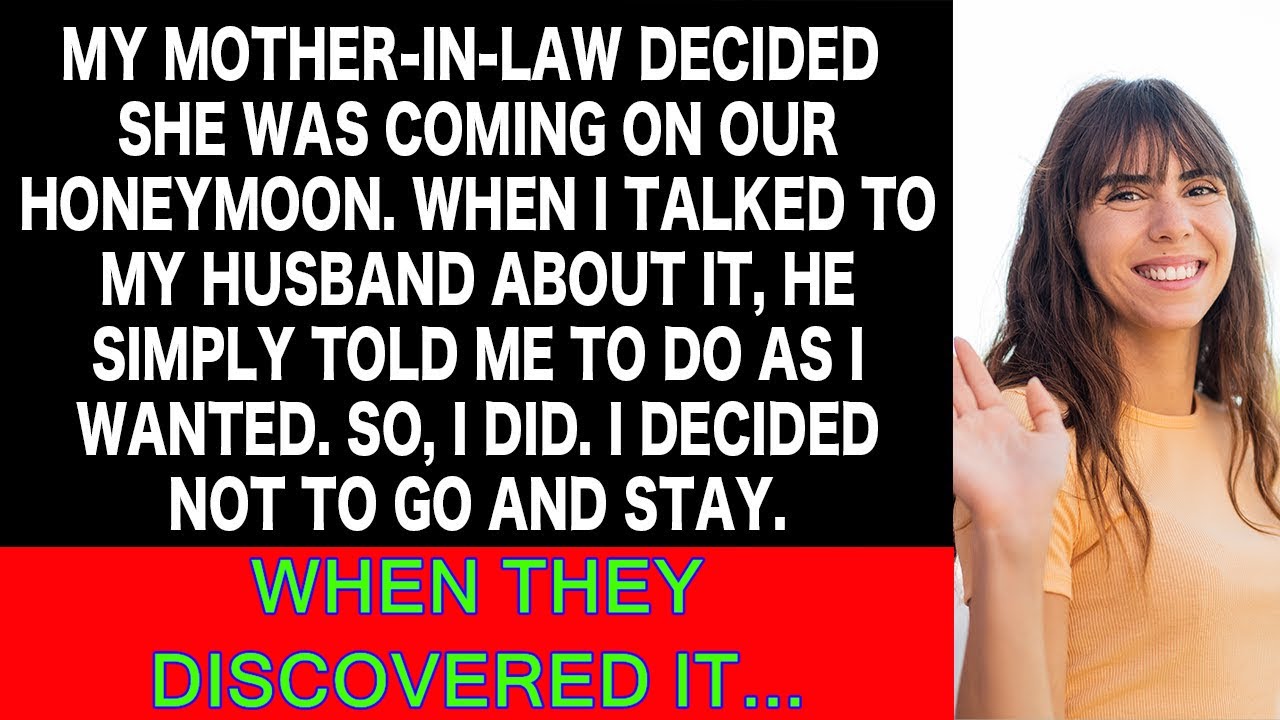 Since my husband was okay with it, I agreed to let my mother-in-law