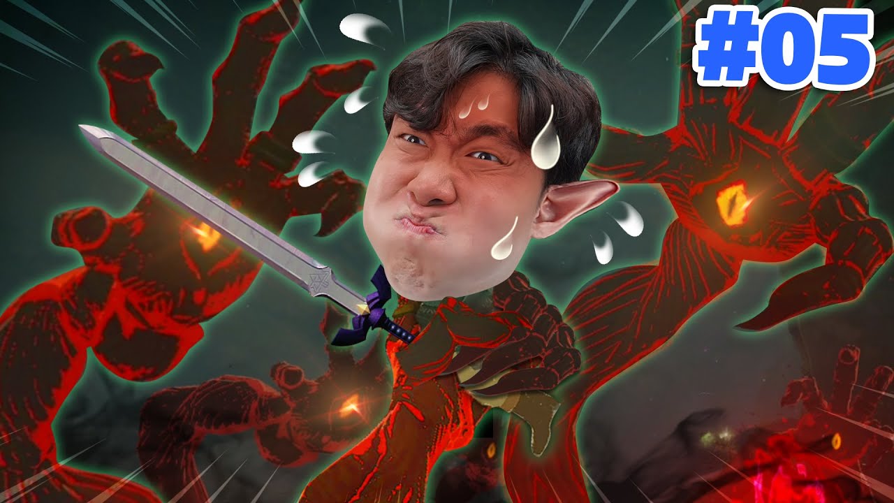 길 잃은 녹두에게 닥친 시련... 여긴 뭐야!! 몬스터들이 너무 센 거 아니냐고!! - 젤다의 전설 티어스 오브 더 킹덤 5화