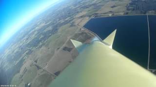 Rocket Ride To Almost A Mile - HD Level 2 Certification Launch "Hermes" With Onboard Camera