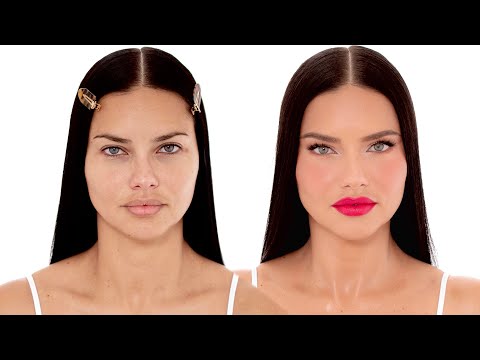 Adriana Lima’s Signature Red Carpet Glam | Patrick Ta