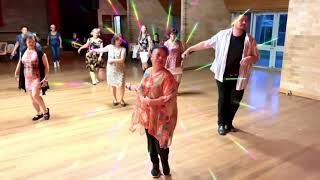 Line Dance “ Lovers Road 情侶路 “ Demo by Joshua Talbot and Helen Ng