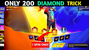 New Setup Event 200 Diamond Spin Trick Free Fire | New SET-UP Event Spin Trick 😱 FF New Event 