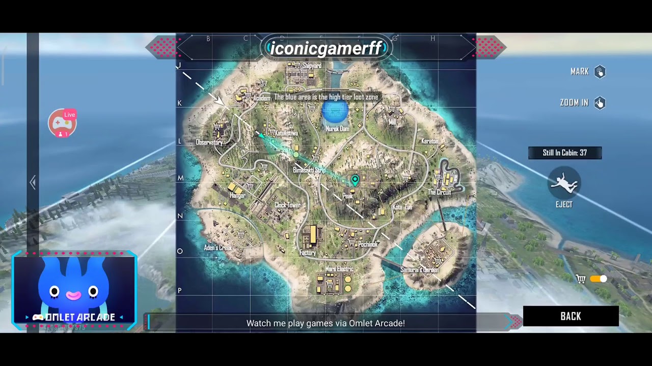 Карта бермуды free fire