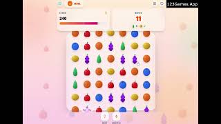 juicy crush saga Gameplay & Walkthrough | Free at 123Games.App screenshot 4