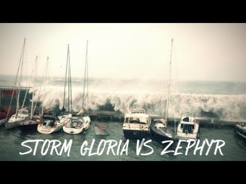 GIANT WAVES From STORM GLORIA Damage Boats Whilst Our Repairs Continue – Ep. 45