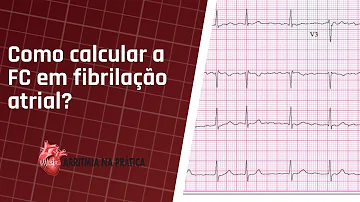 Como calcular a frequência cardíaca na fibrilação atrial?