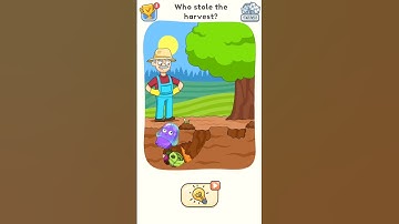 👨‍🌾😱 Farmer’s BIG Mystery! | DOP5 #DOP5 #DrawOnePart #BrainGame #shorts