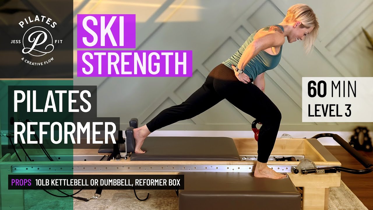 60-Minute Pilates Reformer Workout | Ski Strength Training for Stamina & Ski Season Prep