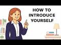 SELF INTRODUCTION| How to Introduce Yourself in English| Tell me about Yourself Interviewer Answer