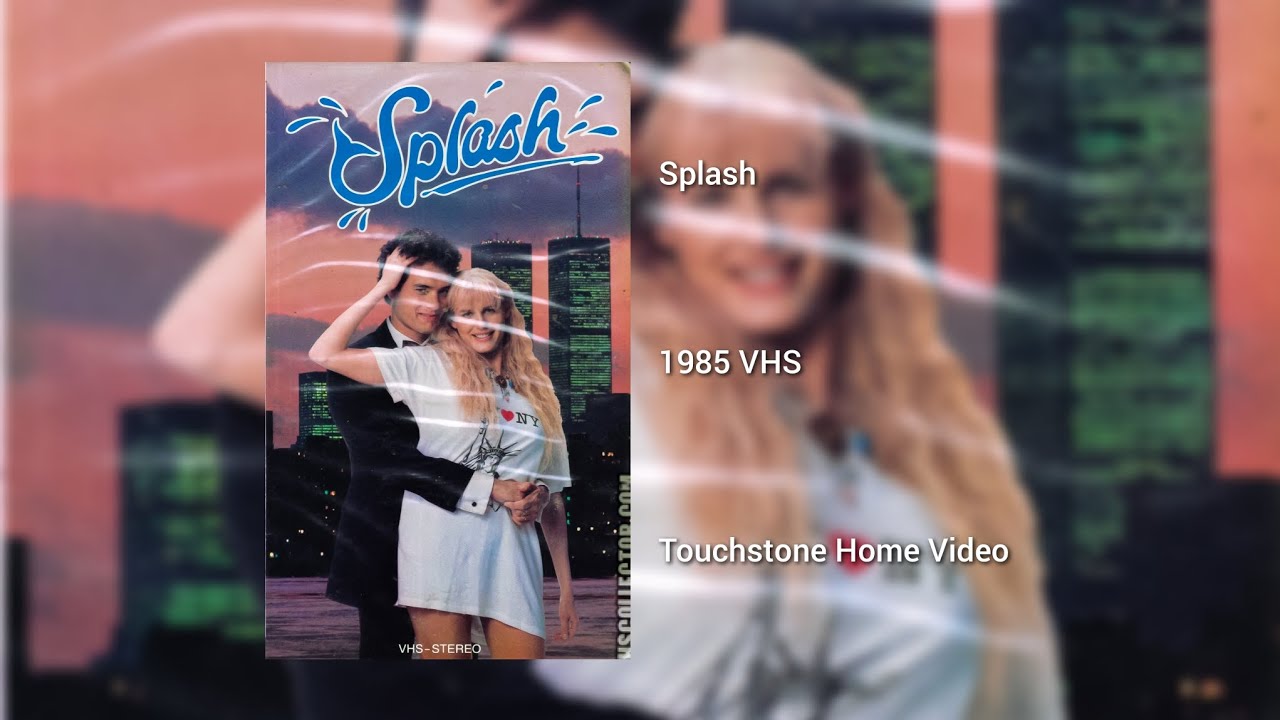 Opening and Closing to Splash 1985 VHS