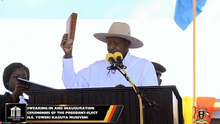 Uganda's President Yoweri Museveni sworn in to seventh consecutive term