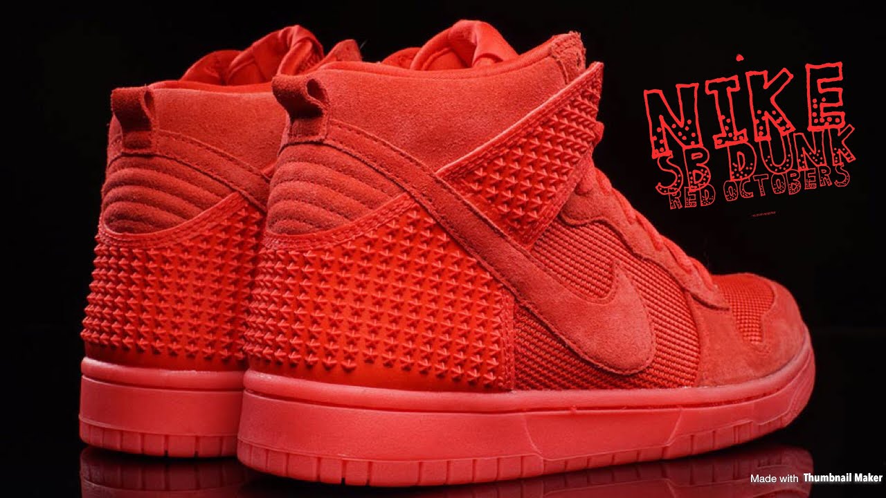 NIKE SB DUNK “RED OCTOBER”