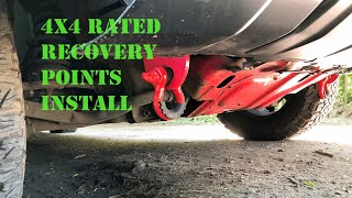 4WD RATED RECOVERY POINTS INSTALL - Frontier 2nd Gen / Navara D40 / Pathfinder R51