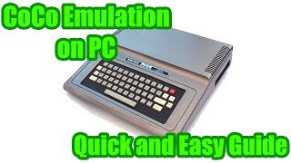 Quick and Easy Guide to Emulating the TRS-80 Color Computer on PC screenshot 4