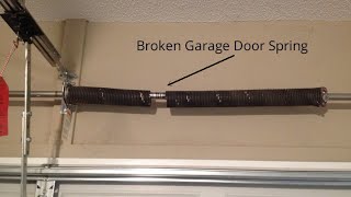 Garage Door Springs How To Video Save Hundreds Of Dollars Replacing Garage  Door Springs - 2019 - Youtube