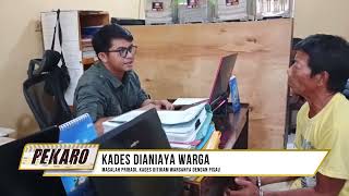 Masalah Pribadi, Kades Ditik4M Warganya Dengan Pis4U