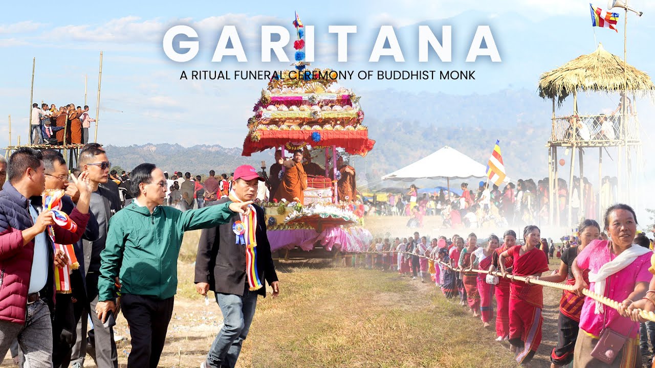 How Furenal To A Buddhist Monk After Death || GARITANA || HORIPUR || DHARMAPUR ||