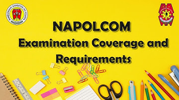 Napolcom Exam Requirements and Coverage #napolcomexam #napolcomreviewer
