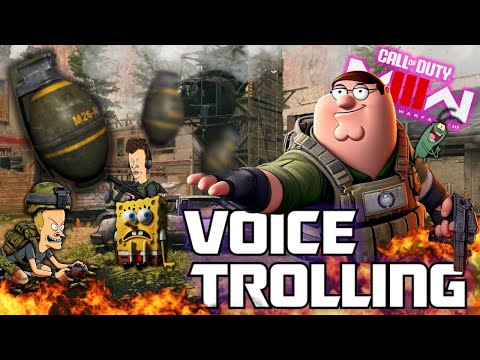 Making MW3 Lobbies Laugh Until They CRY! (VOICE TROLLING)