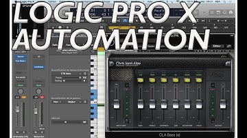 LOGIC PRO X AUTOMATION SIMPLE TUTORIAL  ENG