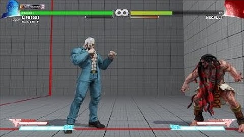 Urien headbutt loop on necalli