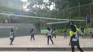 #volleyball #FINAL GUNUNGLARANG Vs KULUWUT