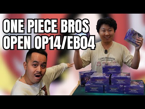 *EARLY* OP14 - EB04 Case Opening | One Piece TCG