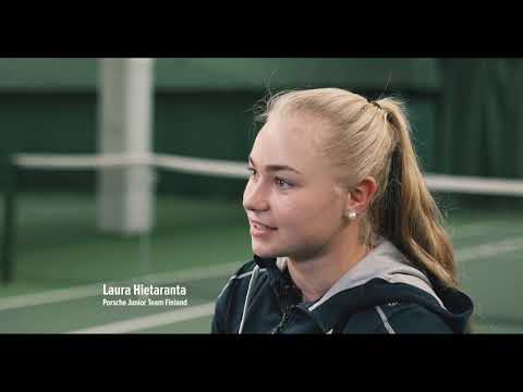 Tennisgaala: nuoren pelaajan tuen merkitys