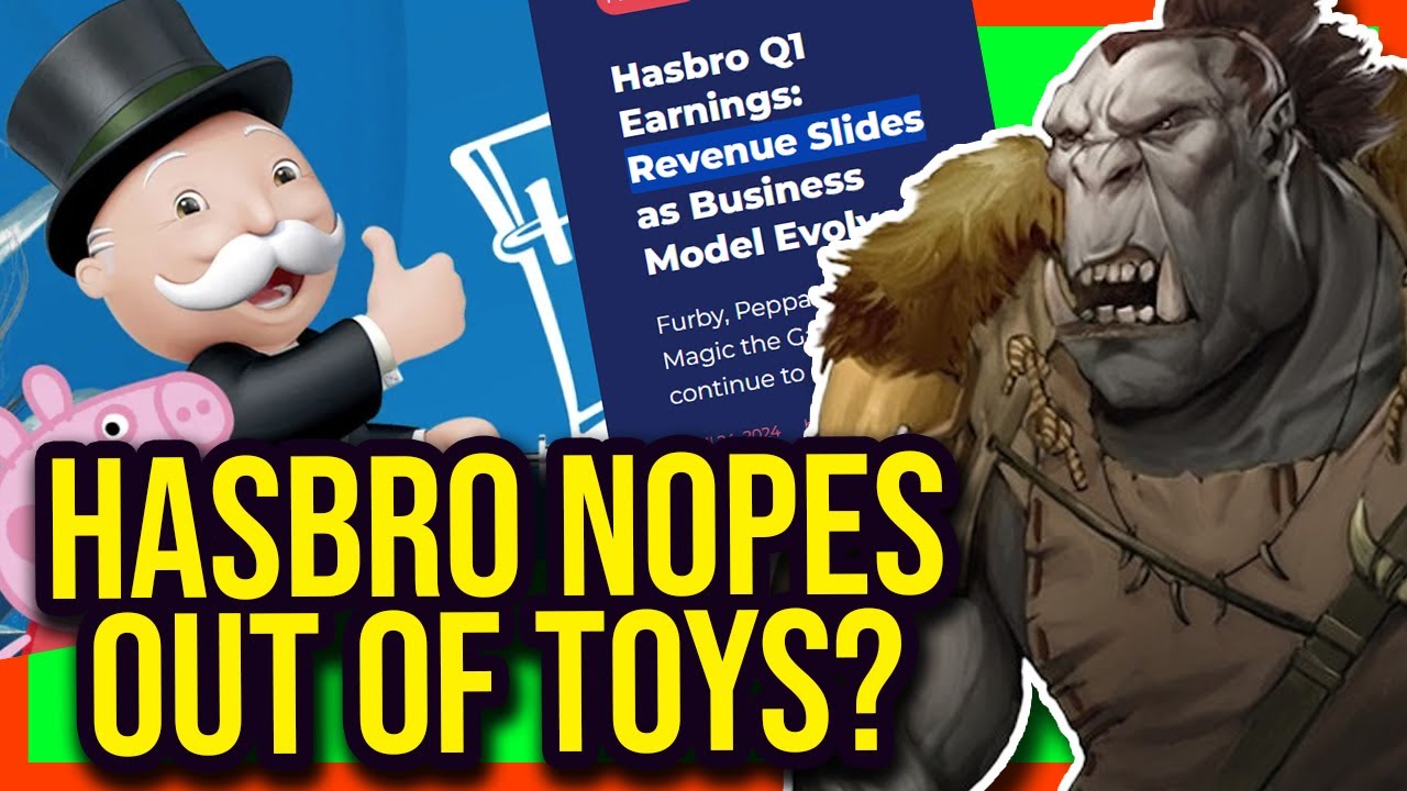 Hasbro Nopes Out of Toys? Q1 Earnings Only Slows the Bleeding!