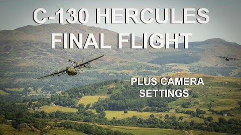 RAF C-130J HERCULES Retirement Flight Through The Mach Loop | Aviation