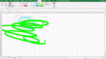 How to make a Drawing tab in Excel 2016 and 2019 - Custom Pen Tab for Microsoft Excel
