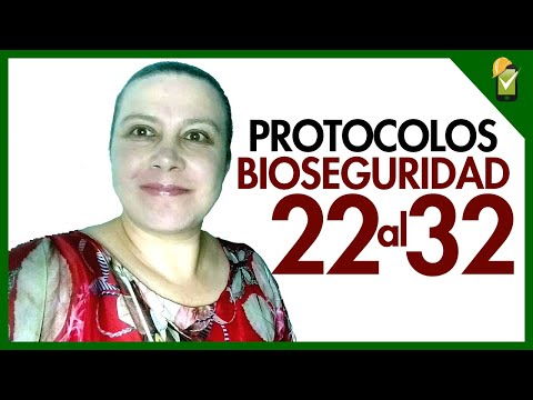 Protocolos de bioseguridad de junio de 2020 (22 al 32)