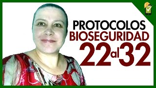 Protocolos de bioseguridad de junio de 2020 (22 al 32)