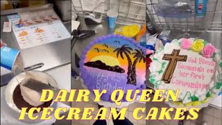 dairy queen icecream cake compilation @morgannbook