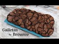 🍫 GALLETAS de BROWNIE 🍫 Deliciosas Galletas de Chocolate!! | Fugde Brownie Cookies Recipe